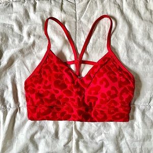 Balance Athletica Red Velvet Cheetah Bra